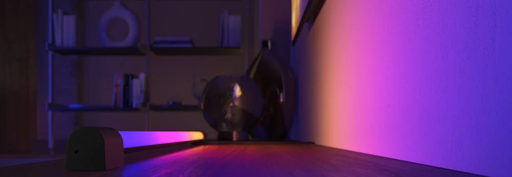 Beleuchtung mit Farbverlauf